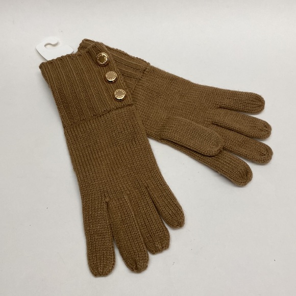 NWT Michael Kors Knit Gloves - Picture 2 of 4